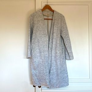 Madewell sweatshirt coat